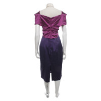 Talbot Runhof Dress in Violet