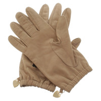 Moschino Handschuhe in Beige