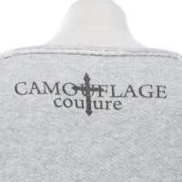 Camouflage Couture Sweatshirt met edelstenen
