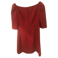 Dolce & Gabbana Dress Wool in Red