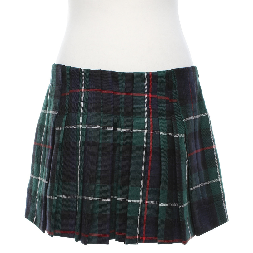 Dondup Pleated skirt made of wool