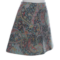 Carven skirt with paisley pattern