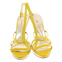 Versace Sandaletten in Gelb