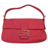 Fendi Baguette Bag Micro Leer