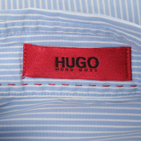 Hugo Boss Chemisier en bleu / blanc
