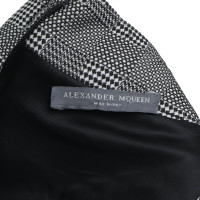 Alexander McQueen Top in bianco e nero