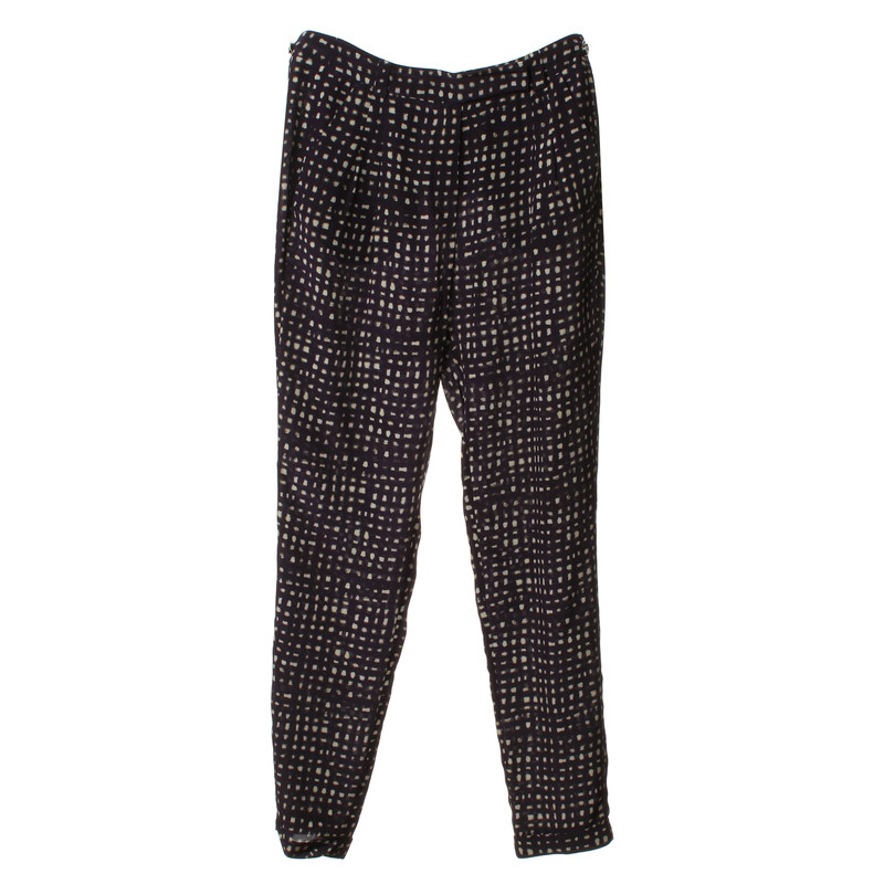 Windsor Trousers in violet with points