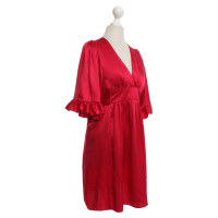 Other Designer Betsey Johnson - silk dress in red