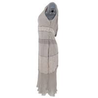 Alberta Ferretti Kleid aus Seide in Grau