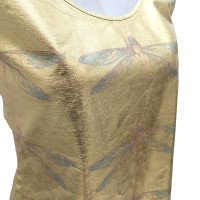Just Cavalli Top Cotton in Gold
