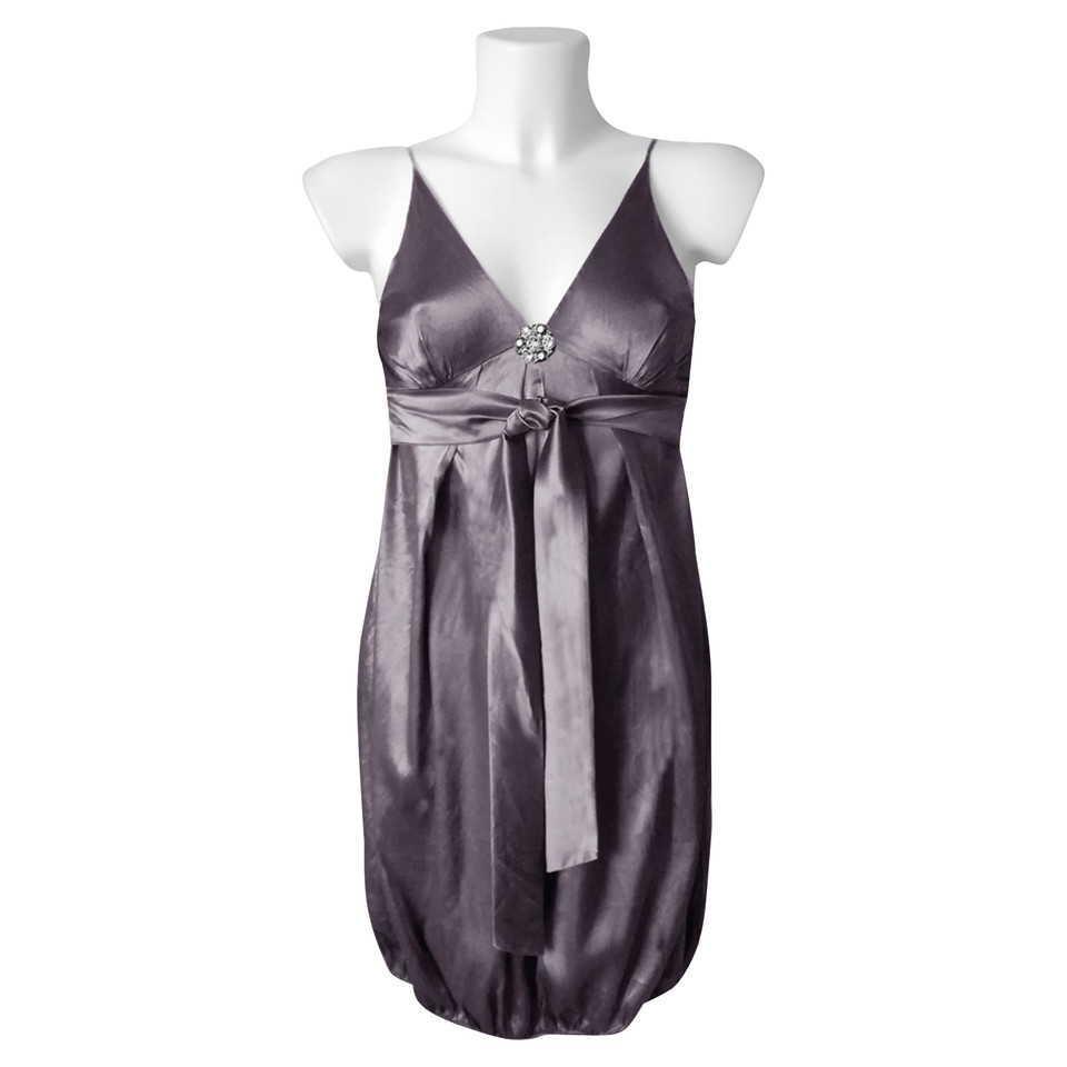Stefanel Kleid aus Seide in Grau