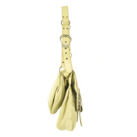 Christian Dior Saddle Bag in Pelle in Crema
