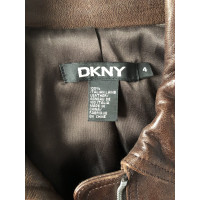 Dkny giacca di pelle