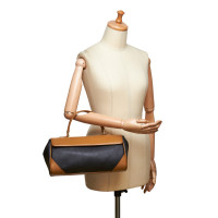 Yves Saint Laurent Geprägte Lederhandtasche
