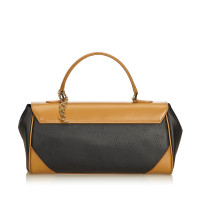 Yves Saint Laurent Embossed Leather Handbag