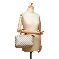 Louis Vuitton Speedy 25 Canvas in Wit