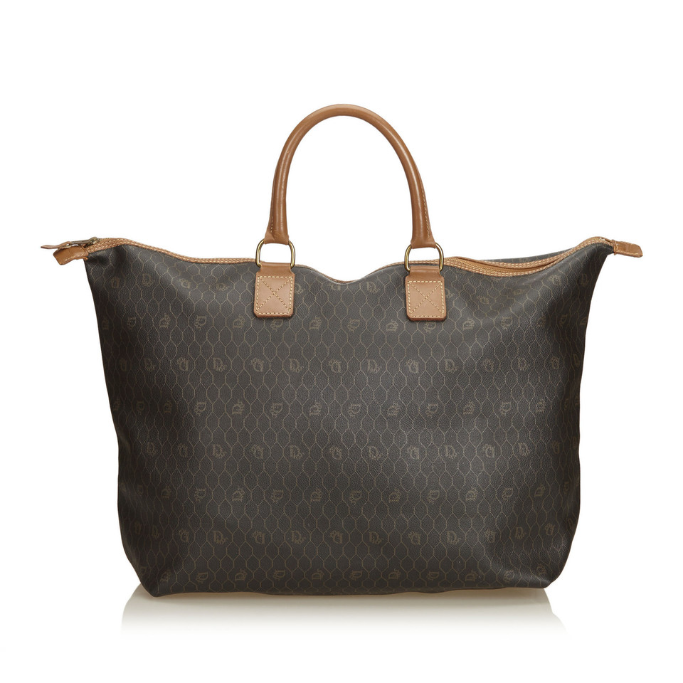 Christian Dior Honeycomb Leather Weekender