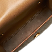 Christian Dior Honeycomb Coated Canvas Shoulder Bag