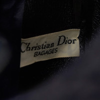 Christian Dior Borsa Boston di tela obliqua