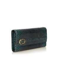 Gucci Lange Brieftasche aus Pythonleder