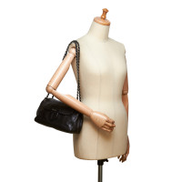 Prada Leather Flap Chain Shoulder Bag
