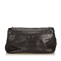 Prada Leather Flap Chain Shoulder Bag