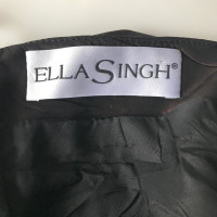 Ella Singh Taffeta brown evening skirt