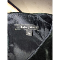 Tara Jarmon Verdone velvet short dress