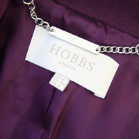 Hobbs Mantel in Violett