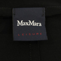 Max Mara Maxikleid in Schwarz