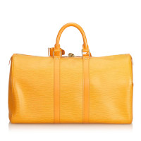 Louis Vuitton Keepall 45 en Cuir en Orange