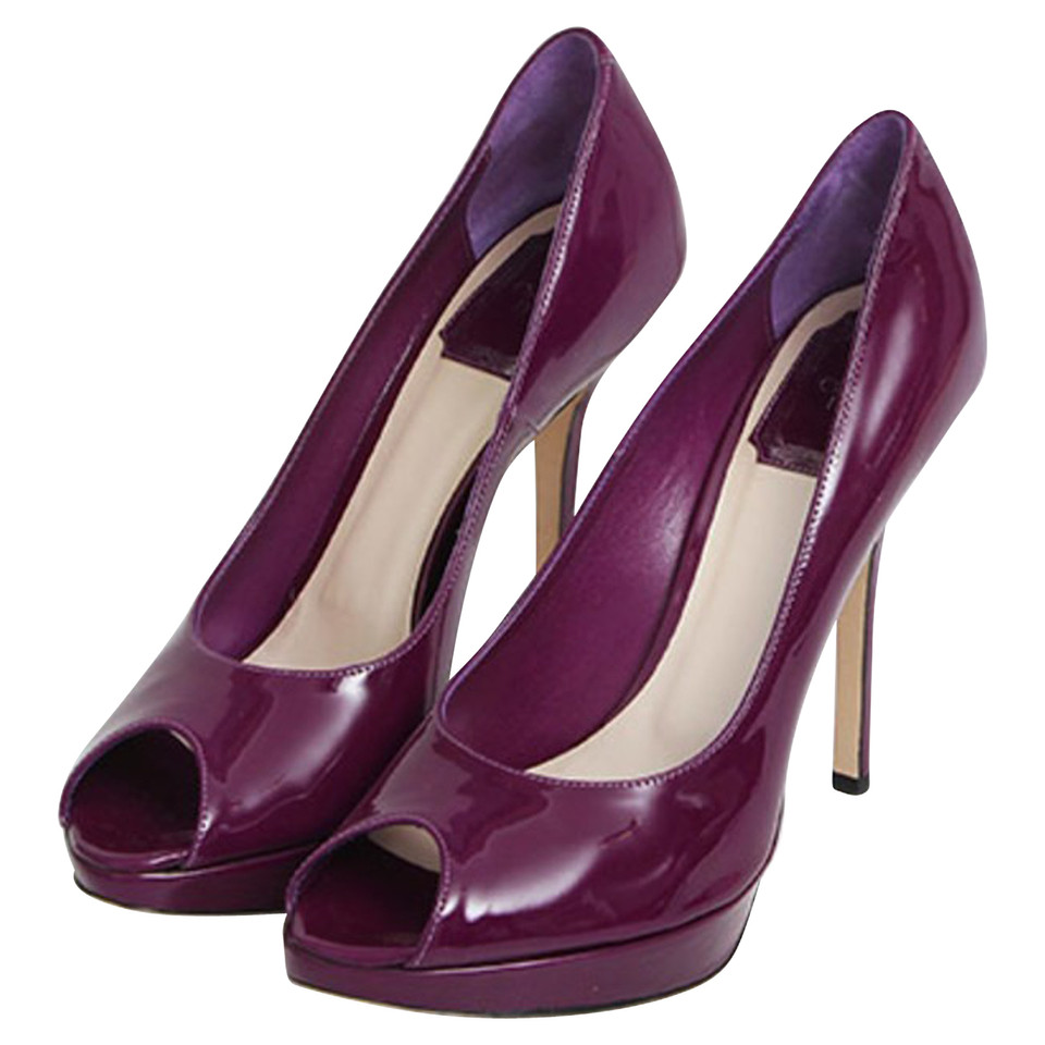 Christian Dior Elegante pumps peep-toe