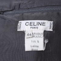 Céline Gonna a pieghe in grigio