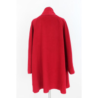 Fendi Fendi Red Cashmere Coat