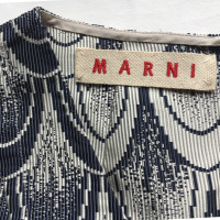 Marni Printed silk dress