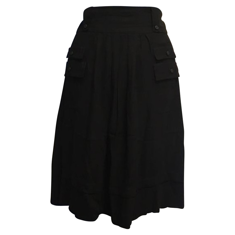 Hugo Boss light viscose skirt with pockets