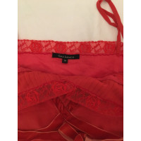 Tara Jarmon Silk top in red