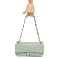 Chanel Classic Flap Bag Leather in Green