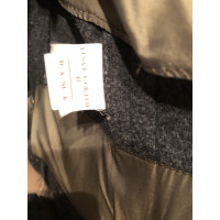 Brunello Cucinelli Jacke/Mantel aus Wolle in Grau