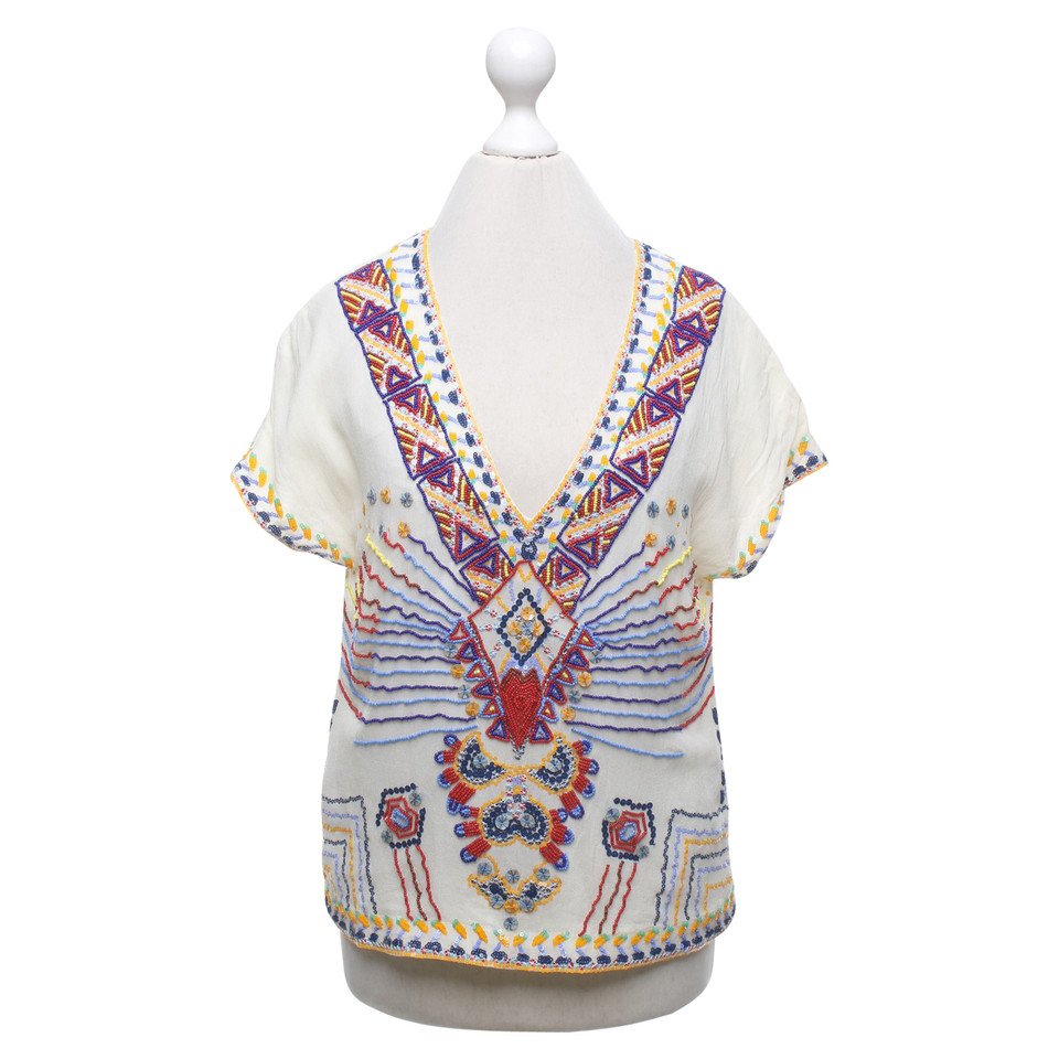 Antik Batik Blusenshirt mit Muster