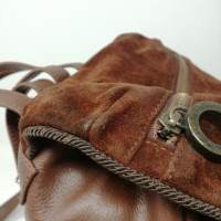 Coccinelle Rucksack aus Leder und Wildleder