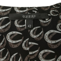 Gucci Seidenbluse mit Muster