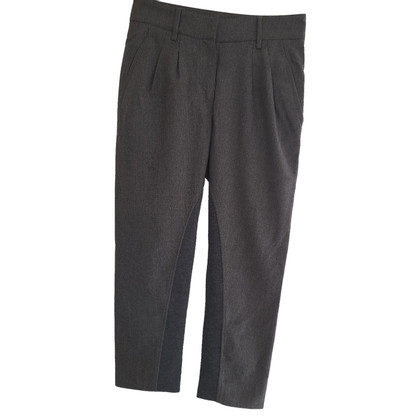 Gunex Trousers Wool in Taupe
