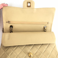 Chanel classic timeless beige double flap 