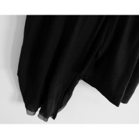 Yohji Yamamoto Robe en lin / coton / soie noire