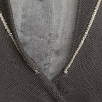 Brunello Cucinelli Sleeveless blouse in gray