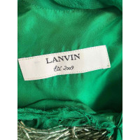 Lanvin Lanvin groene jurk T.36