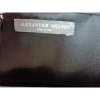 Alexander McQueen Robe Voilant Bleu