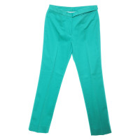 Costume National Trousers Cotton in Turquoise