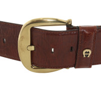 Aigner riem in Bruin